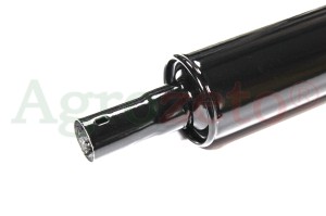 TŁUMIK OKRĄGŁY NASADZANY DŁUGI