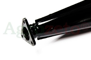 TŁUMIK CYGARO ZE STOPĄ, PROSTY, EMALIA