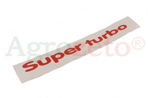 NAPIS SUPER TURBO PRAWY