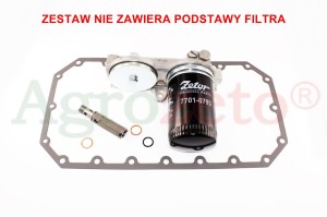 FILTR OLEJU 3-CYL. - WYMIENNY KPL. DO STAREJ PODSTAWY