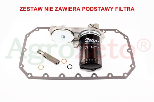 FILTR OLEJU 3-CYL. - WYMIENNY KPL. DO STAREJ PODSTAWY